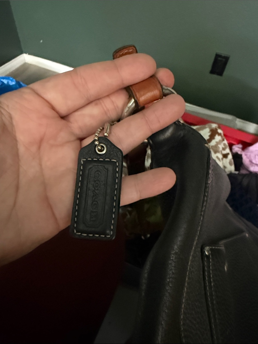 Coach Chelsea 2010 Black Y2K Leather Shoulder Bag - Picture 12 of 15